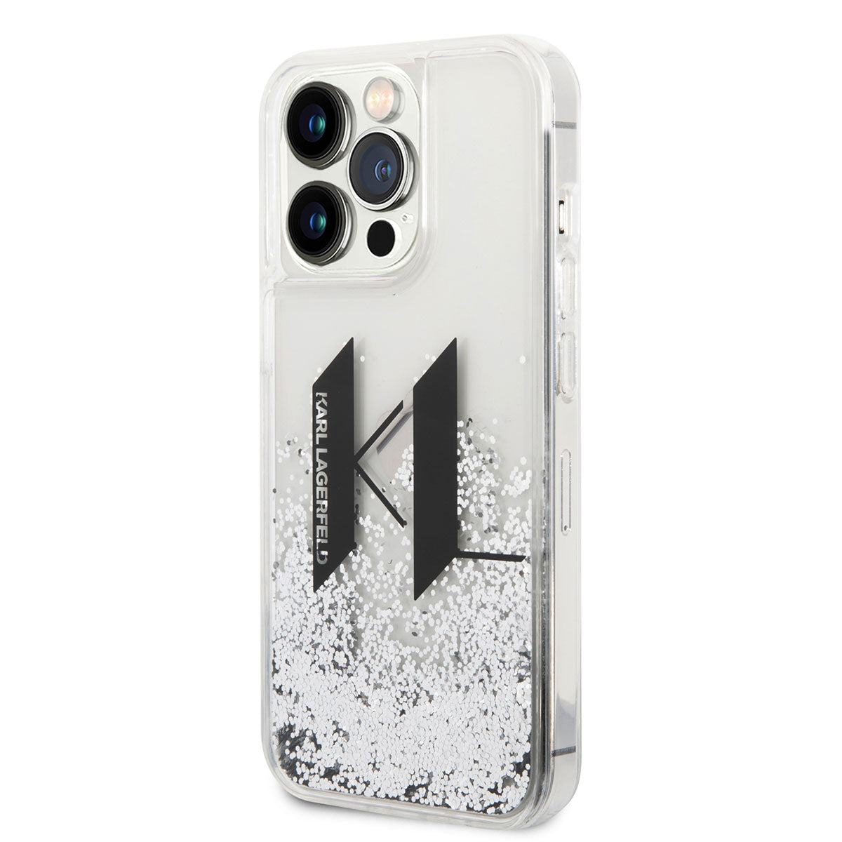 Karl Lagerfeld iPhone 14 Pro Kılıf Sıvılı Simli Dizayn Telefon Kılıfı - 5 Karl Lagerfeld iPhone 14 Pro Kılıf Sıvılı Simli Dizayn Telefon Kılıfı - 5
